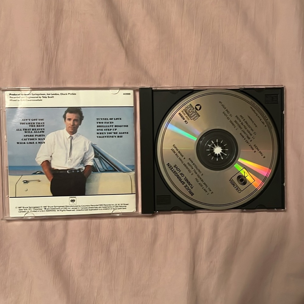 Bruce Springsteen Tunnel Of Love CD Classic Album - Picture 2 of 4